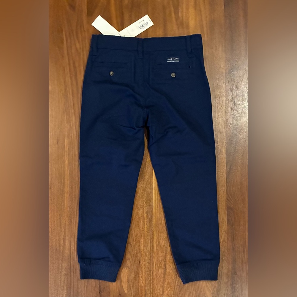 NWT- The Button Twill Jogger by Janie and Jack - Picture 3 of 4